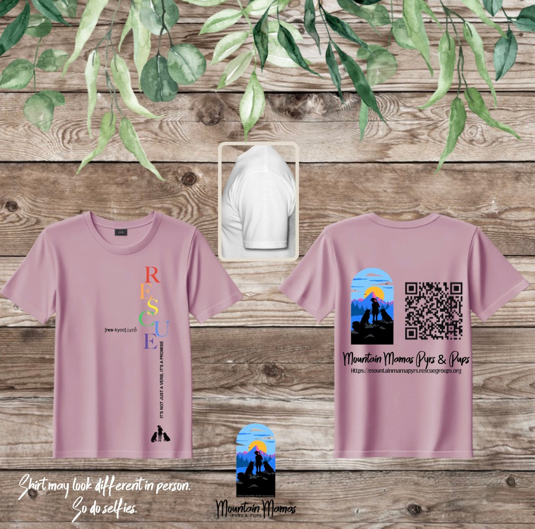QR Code Mountain Mamas T-Shirts