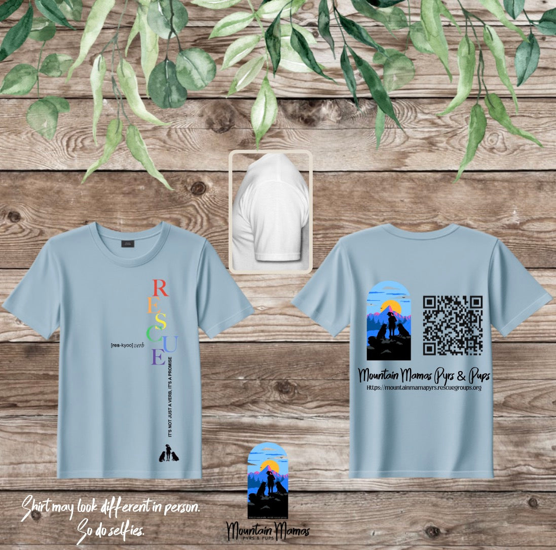 QR Code Mountain Mamas T-Shirts