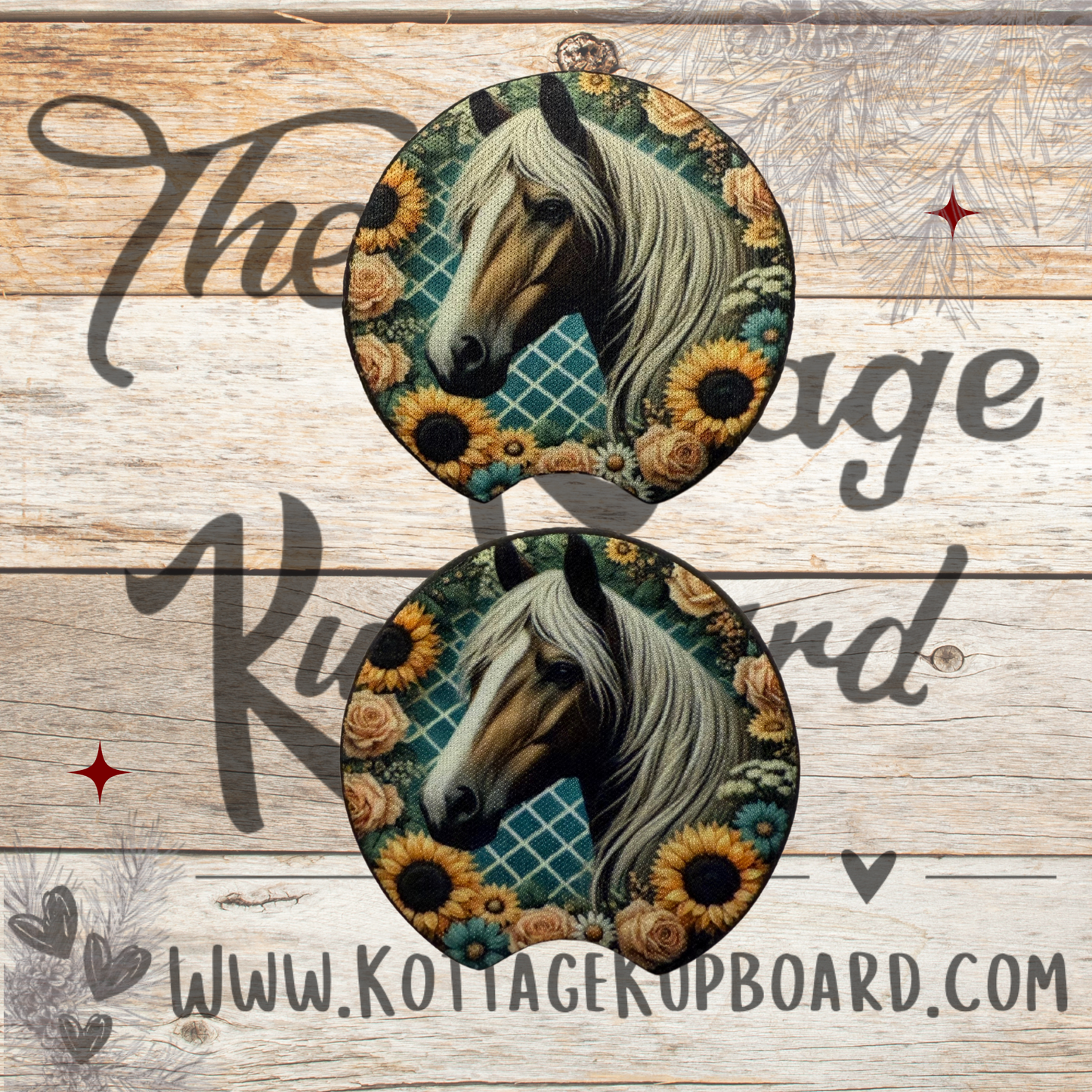 Neoprene Car Coaster Set